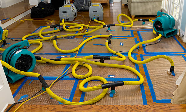 Professional Crawl Space Water Removal technician working in North East, PA